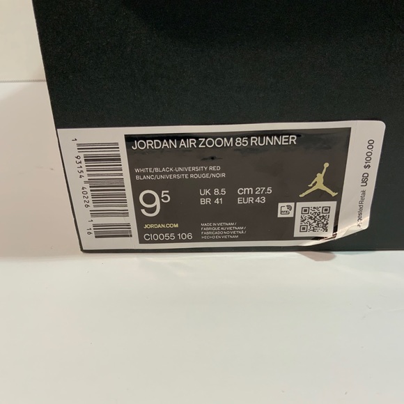 !!!SOLD!!! JORDAN AIR ZOOM 85 RUNNER - Picture 5 of 7